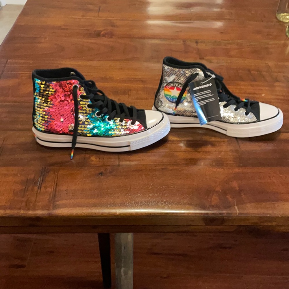 Limited Edition Rainbow Chucks (new)